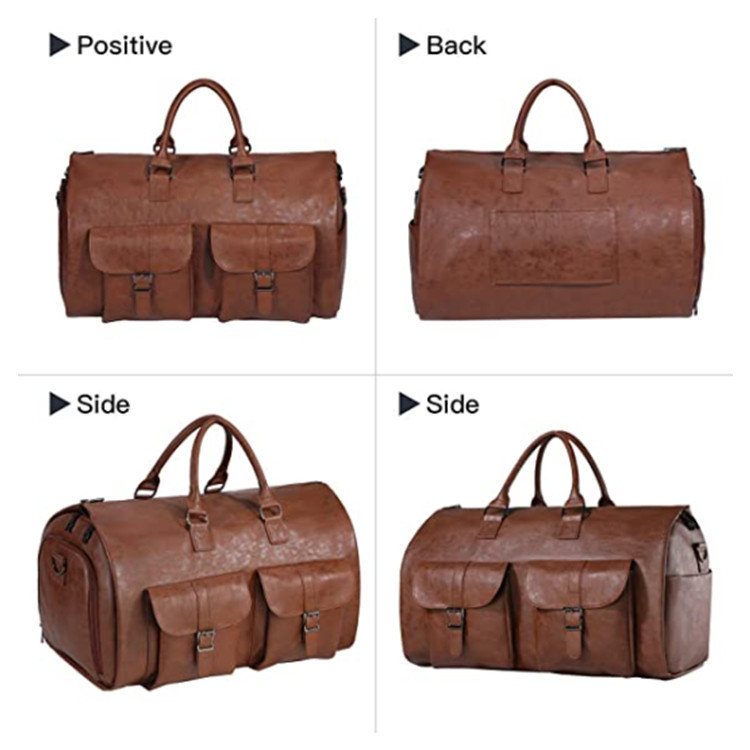 Convertible Travel Carry-On Bag for Men & Women | Waterproof Garment Duffel - Image 2